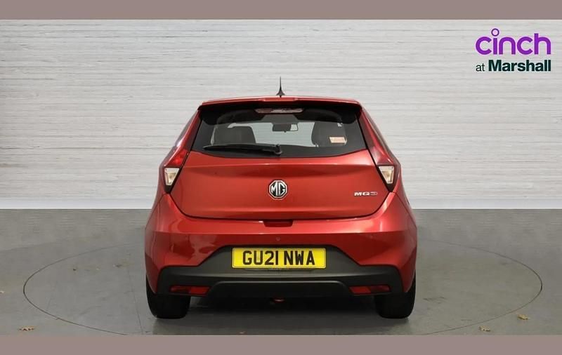 Used MG MG3 Excite 106 HP (77 kW) 2021 Red Hatchback