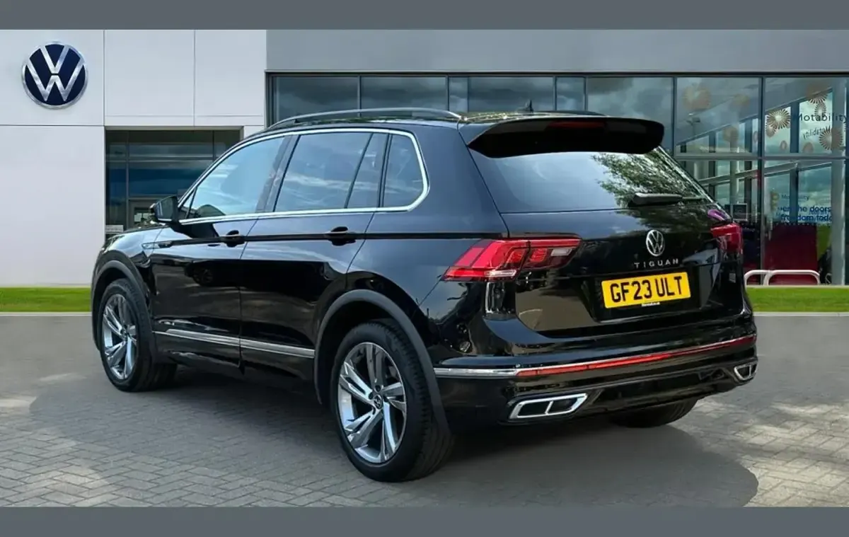Used VW Tiguan R-line Edition 147 HP (108 kW) 2023 Black SUV