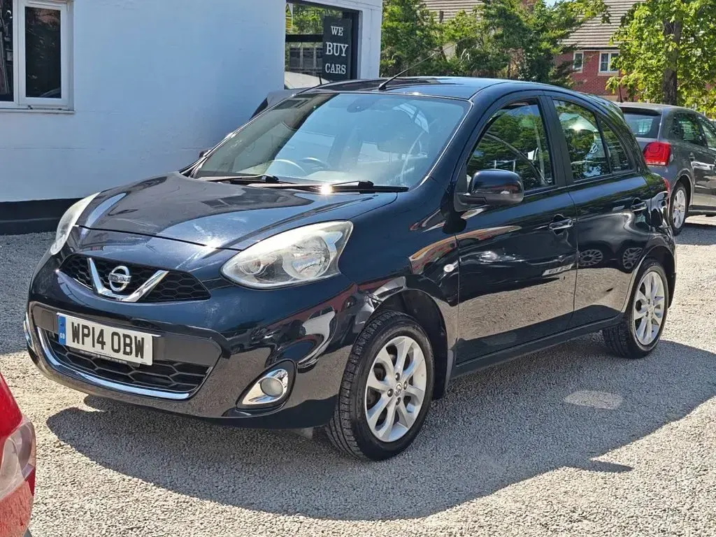 Used Nissan Micra Acenta 80 HP (58 kW) 2014 Black Hatchback