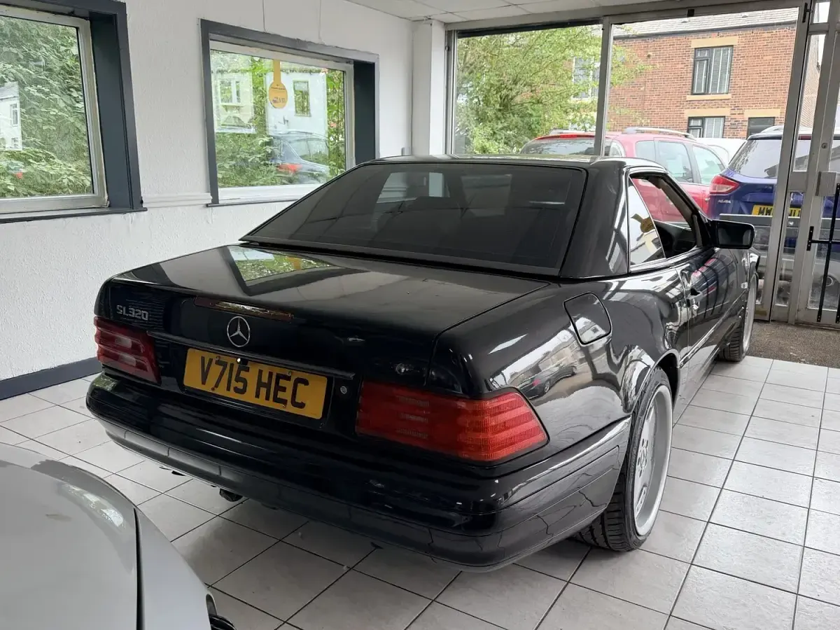 Used Mercedes SL320 Edition 1999 Black Cabriolet