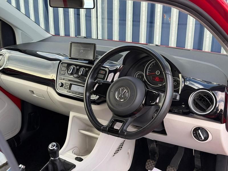 Used VW up! high up! 75 HP (55 kW) 2012 Red Hatchback