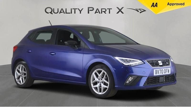 Used Seat Ibiza FR 115 HP (84 kW) 2020 Blue Hatchback