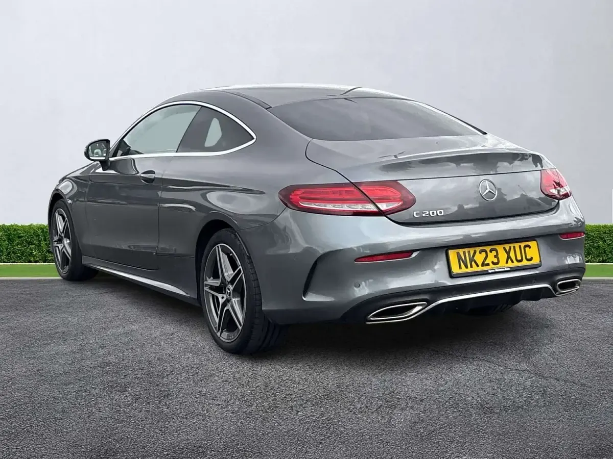 Used Mercedes C200 AMG line 2023 Grey Coupe