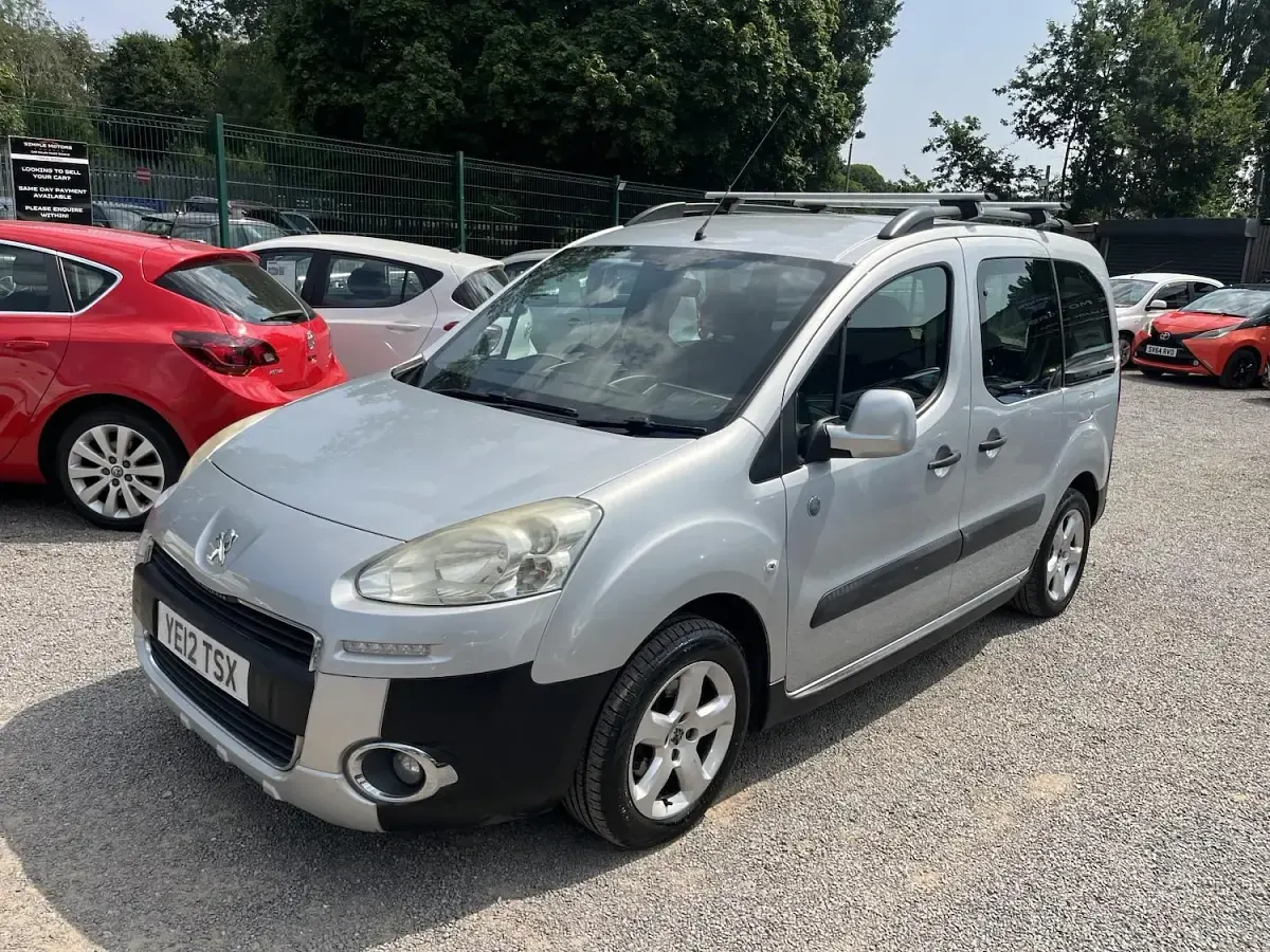 Used Peugeot Partner Tepee Outdoor 2012 Silver MPV