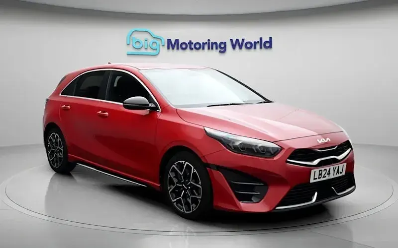 Used Kia Ceed GT-Line 160 HP (117 kW) 2023 Red Hatchback