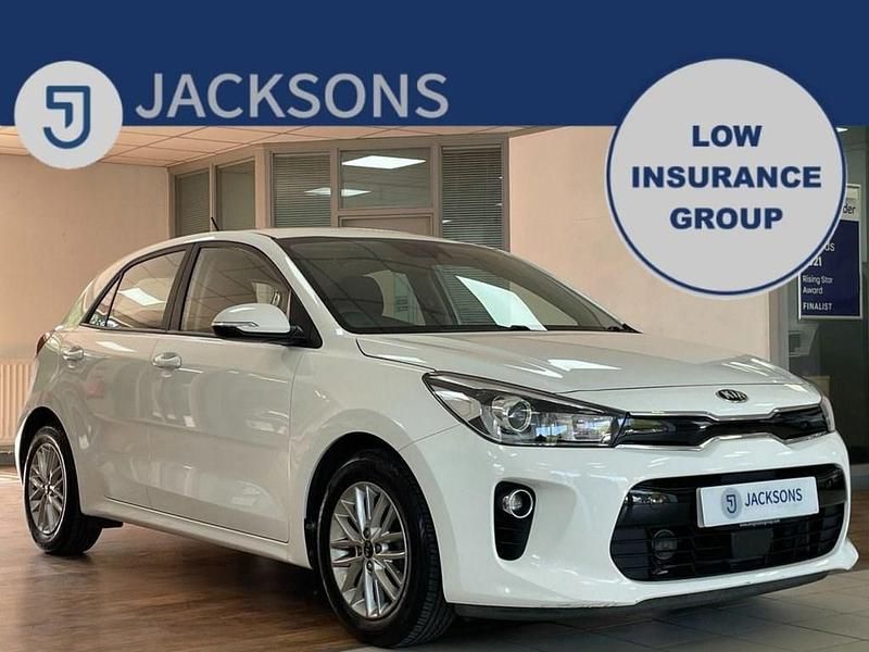 White Used 2017 Kia Rio 2 Hatchback | £8,280 (Fair price) - Image 1/3