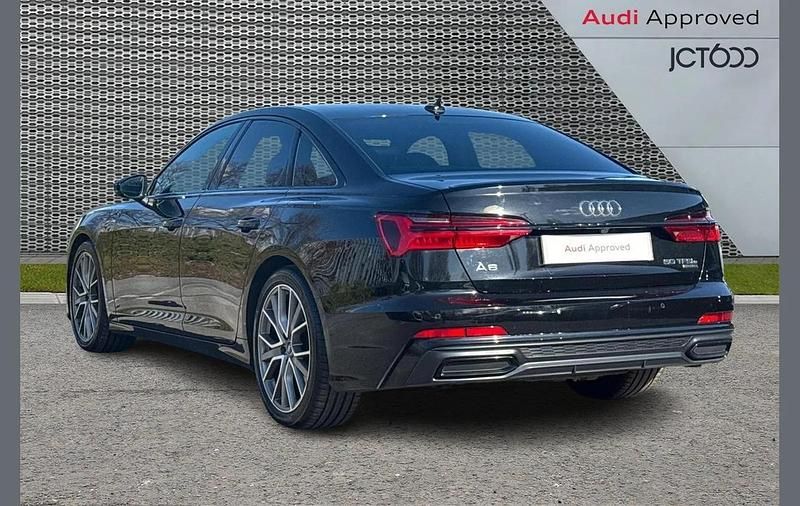 Used Audi A6 Black Edition 295 HP (216 kW) 2023 Black Sedan
