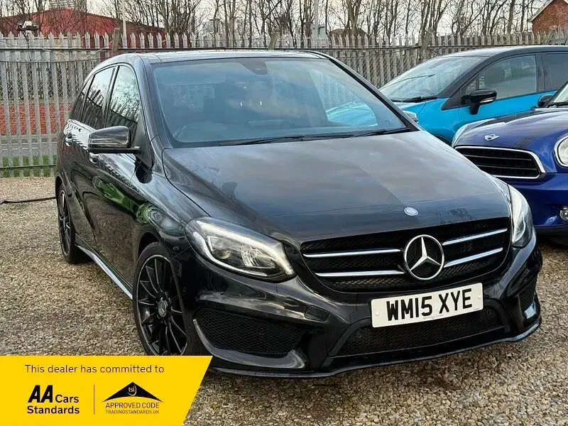Used Mercedes B200 AMG Line Premium Plus 2015 Black Hatchback