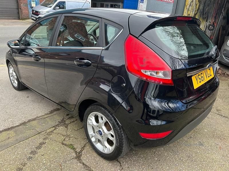 Used Ford Fiesta Zetec 2012 Black Hatchback