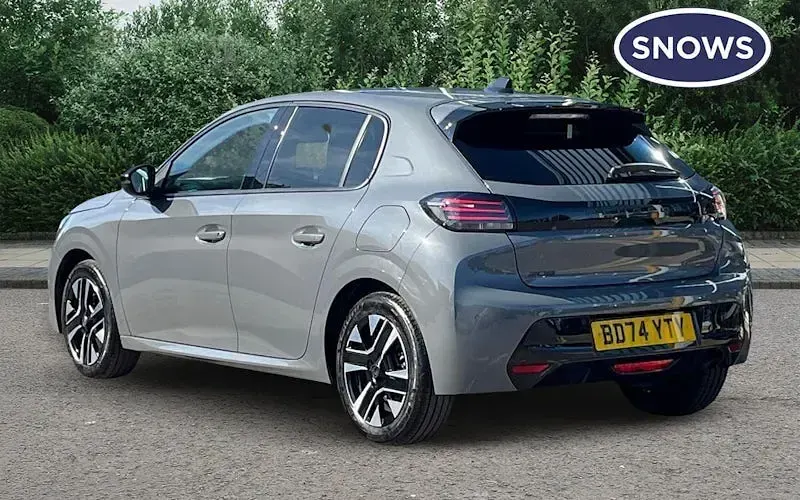 Used Peugeot 208 Allure 101 HP (74 kW) 2024 Grey Hatchback