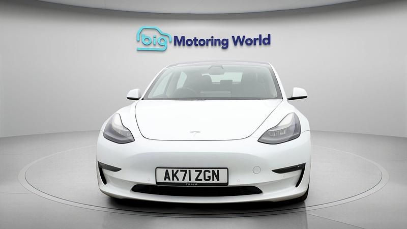 Used Tesla Model 3 Long Range AWD 366 kW (498 HP) 2021 White Sedan
