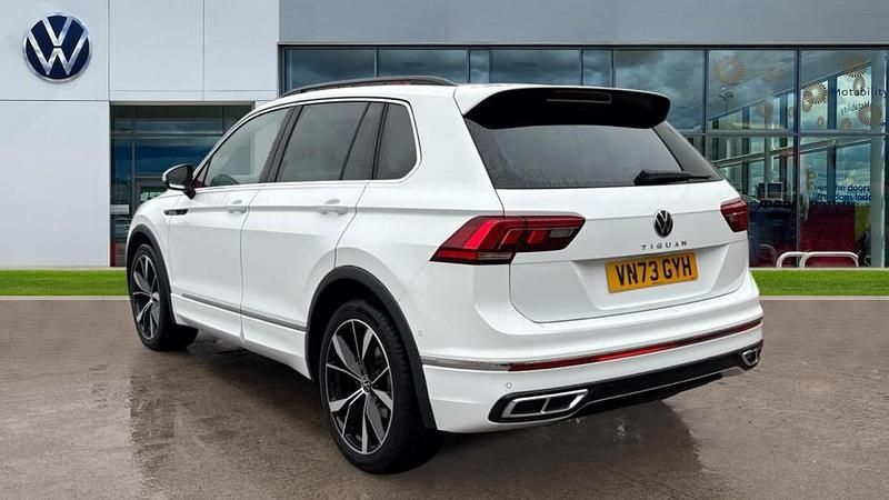 Used VW Tiguan R-line 150 HP (110 kW) 2023 White SUV