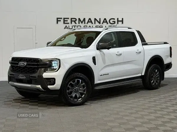 Begagnad Ford Ranger Wildtrack 2023 Vit Pickup