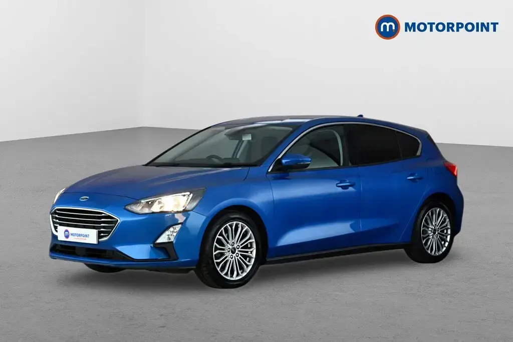 Used Ford Focus Titanium X 150 HP (110 kW) 2019 Blue Hatchback