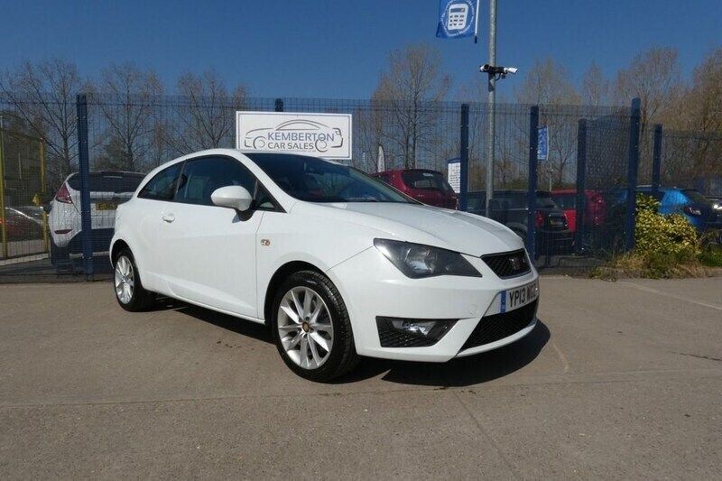 White Used 2013 Seat Ibiza FR Sport Coupe | £3,695 (Expensive) - Image 1/4