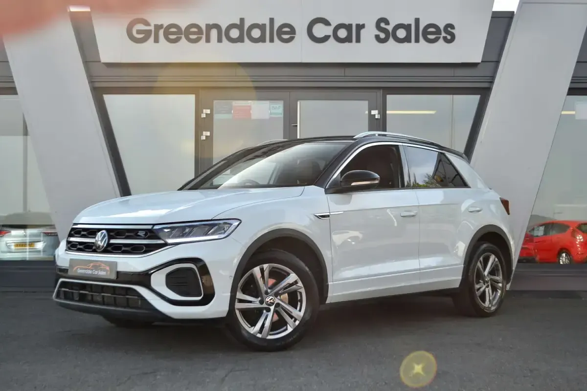 Used VW T-Roc R-line 150 HP (110 kW) 2022 White SUV