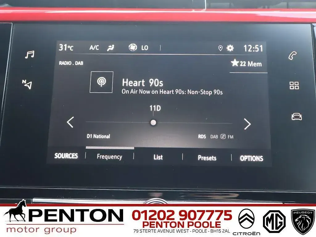Used Vauxhall Corsa Edition 99 HP (72 kW) 2022 Black Hatchback