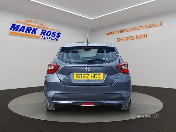 Usado Nissan Micra Acenta 90 HP (66 kW) 2017 Cinzento Citadino