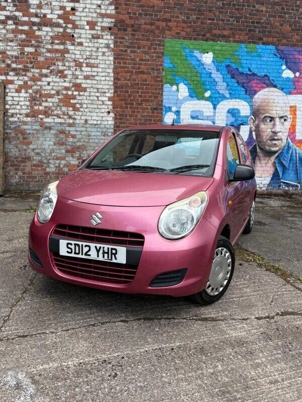 Pink Used 2012 Suzuki Alto SZ3 Hatchback | £1,950 (Good price) - Image 1/4