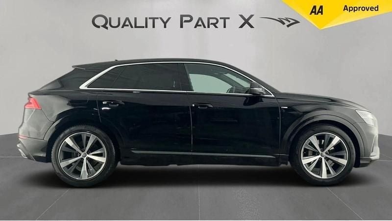 Used Audi Q8 S-Line 286 HP (210 kW) 2018 Black SUV