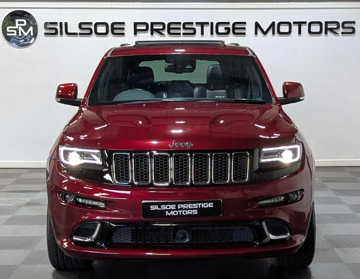 Used Jeep Grand Cherokee SRT 468 HP (344 kW) 2017 Red SUV