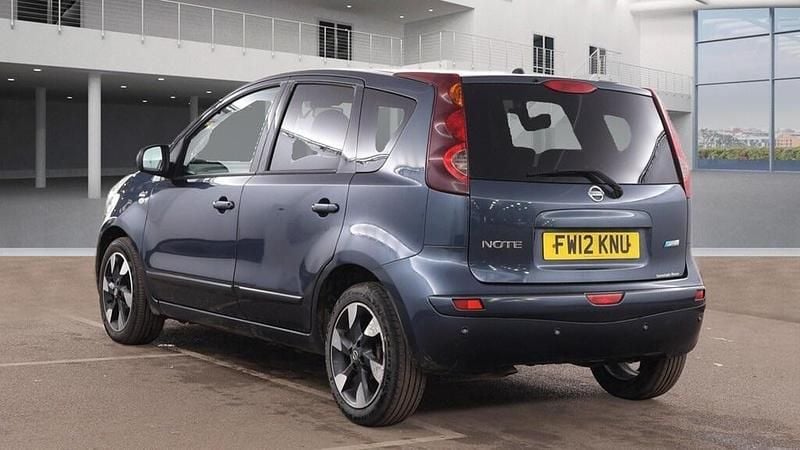 Used Nissan Note N-TEC 90 HP (66 kW) 2012 Blue Hatchback
