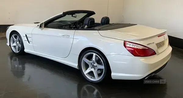Used Mercedes SL350 AMG 2013 White Cabriolet