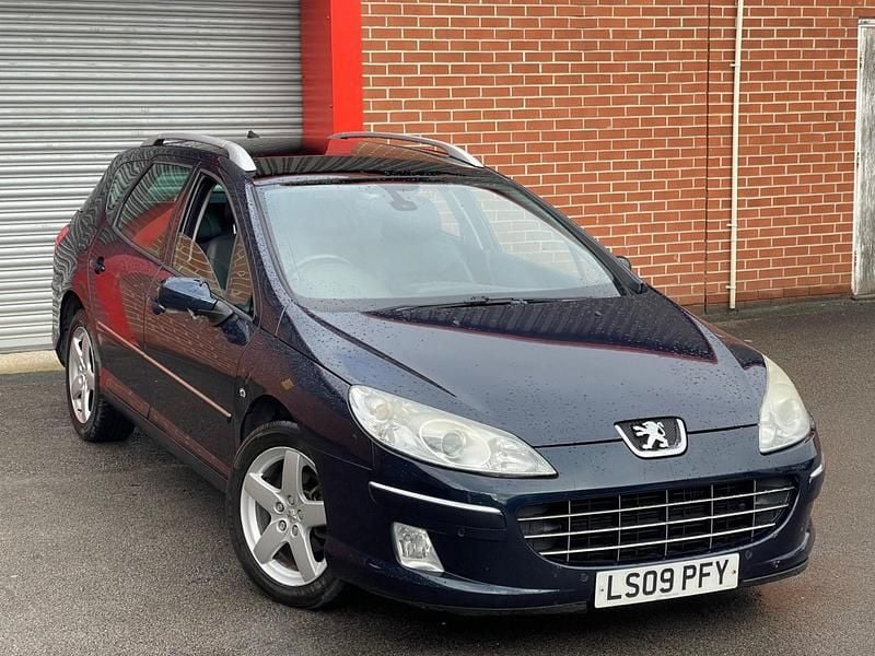 Blue Used 2009 Peugeot 407 Sport Estate | £1,995 - Image 1/4