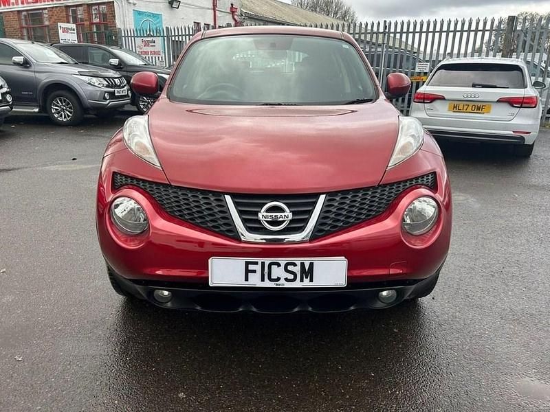 Used Nissan Juke Acenta 117 HP (86 kW) 2011 Red SUV