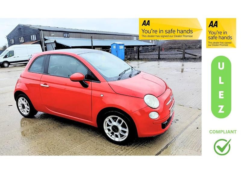 Used Fiat 500 Sport 69 HP (50 kW) 2010 Red Hatchback
