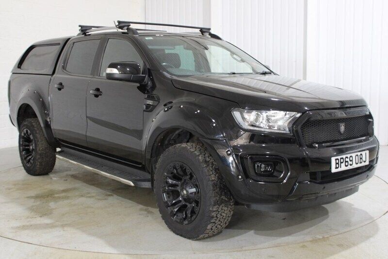 Black Used 2019 Ford Ranger Wildtrack Pickup | £19,995 (Fair price) - Image 1/4