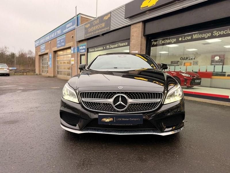 Used Mercedes CLS350 AMG Line Premium Plus 2017 Black Coupe