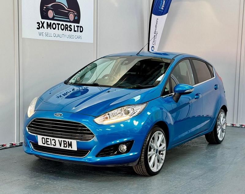 Blue Used 2013 Ford Fiesta Titanium X Hatchback | £3,790 (Fair price) - Image 1/4