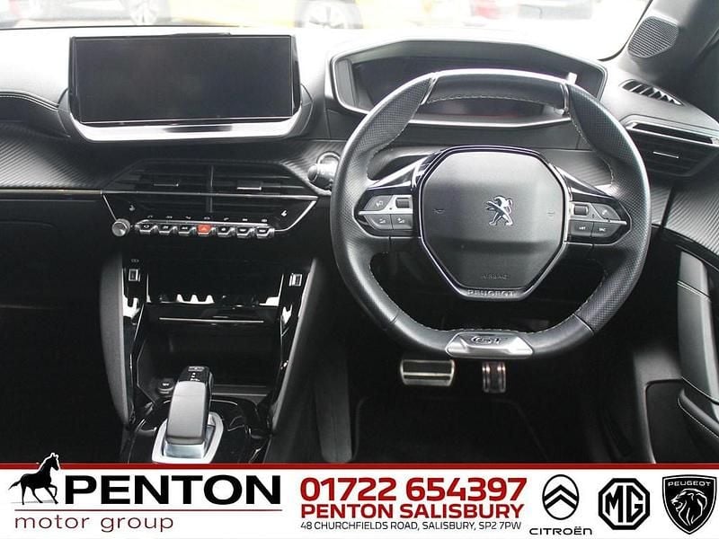 Second-hand Peugeot e-208 Premium 100 kW (136 CP) 2021 Albastru Hatchback