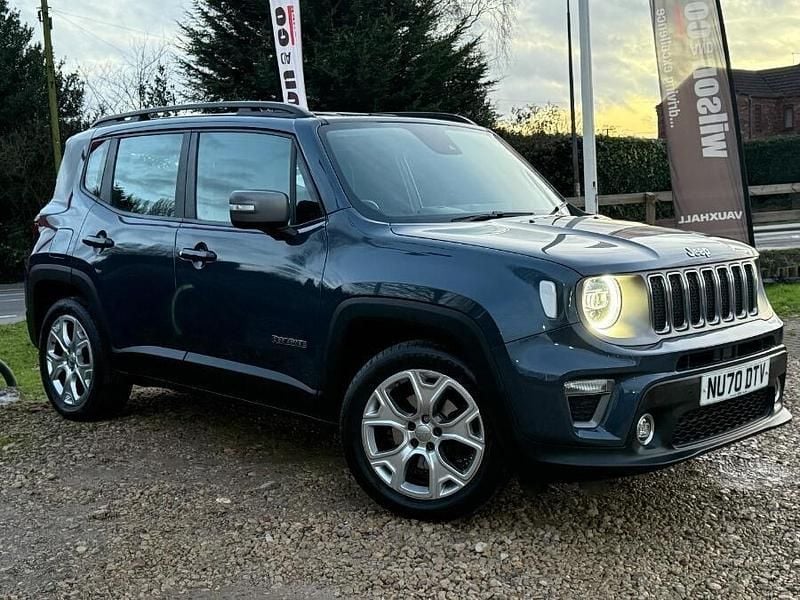 Used Jeep Renegade Limited 150 HP (110 kW) 2020 Blue SUV