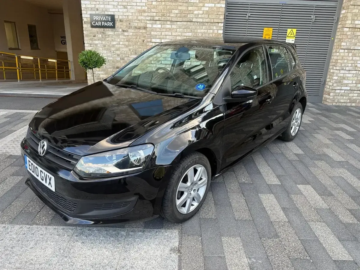 Used VW Polo SE 85 HP (62 kW) 2010 Black Hatchback