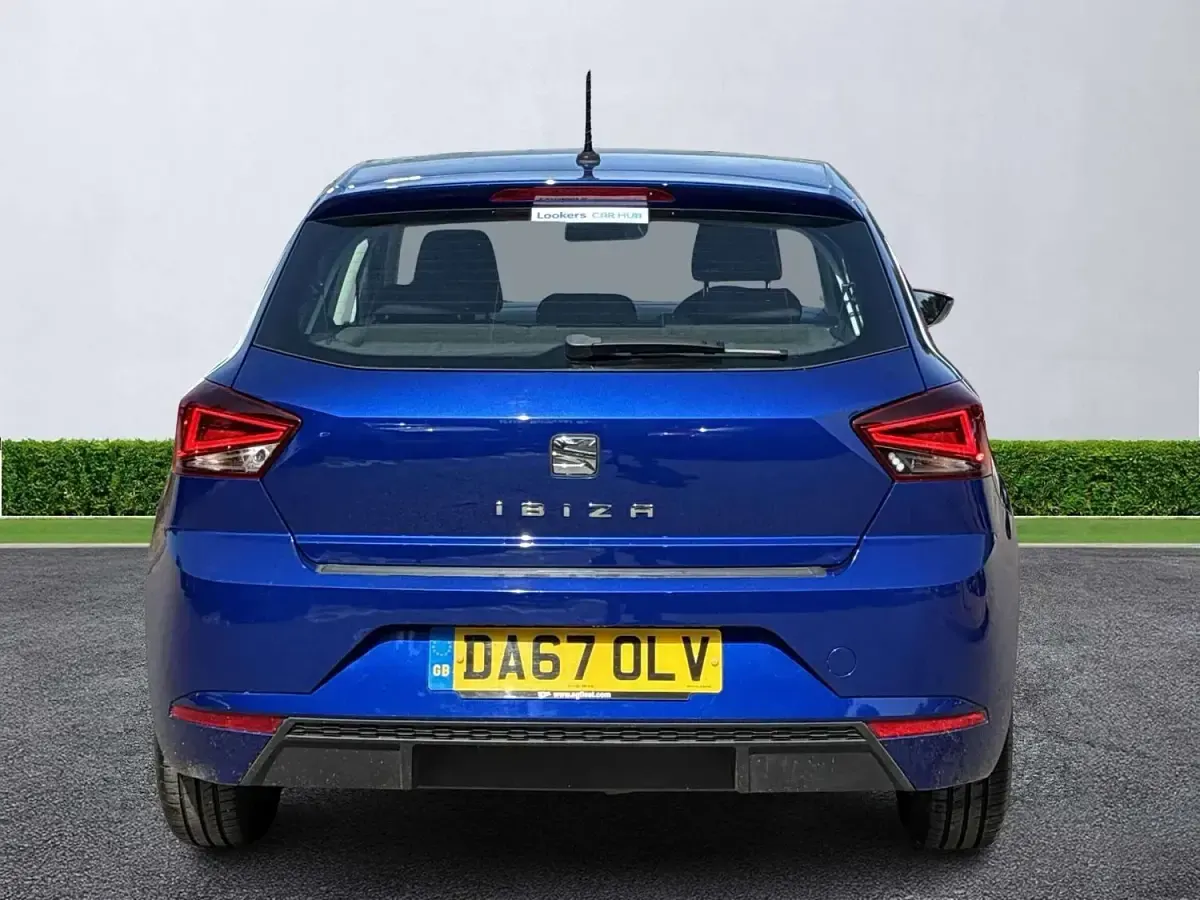 Used Seat Ibiza SE 75 HP (55 kW) 2018 Blue Hatchback