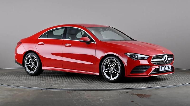 Red Used 2019 Mercedes CLA200 AMG Line Premium Coupe | £28,498 - Image 1/4