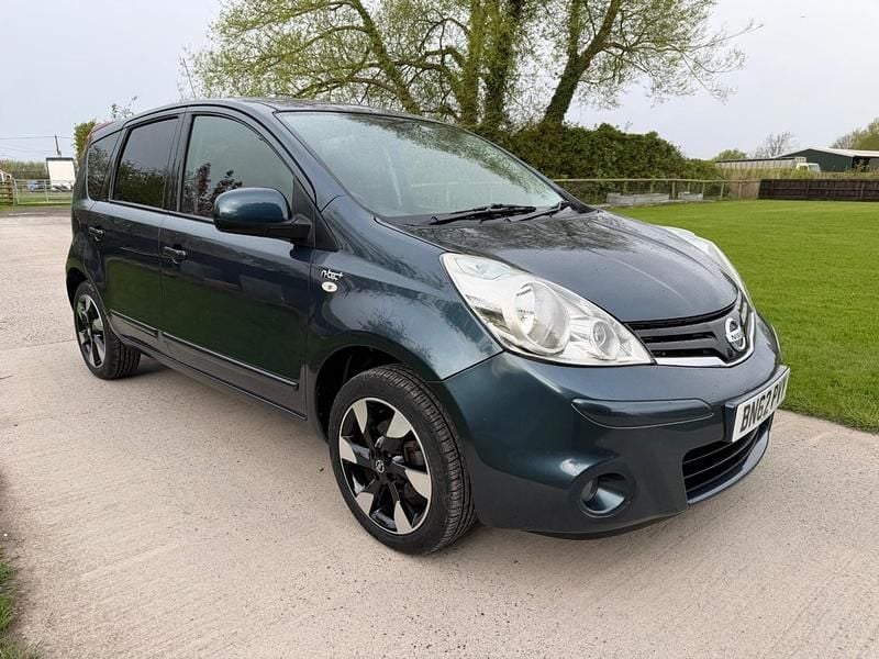 Used Nissan Note N-TEC 110 HP (80 kW) 2012 Blue Hatchback