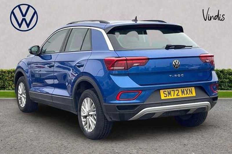 Used VW T-Roc Life 150 HP (110 kW) 2022 Blue SUV