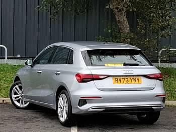 Used Audi A3 Sport 150 HP (110 kW) 2023 Silver Hatchback