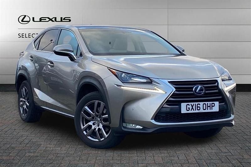 Silver Used 2016 Lexus NX300h Luxury Line SUV | £15,669 (Fair price) - Image 1/3