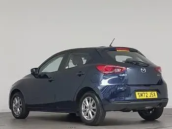 Used Mazda 2 75 HP (55 kW) 2022 Blue Hatchback
