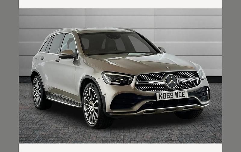 Used Mercedes GLC220 AMG Line Premium 191 HP (140 kW) 2020 Silver SUV