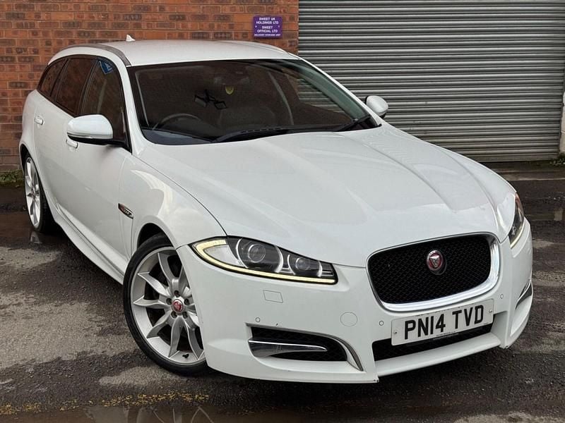 Used Jaguar XF Sportbrake Premium Luxury 2014 White Estate