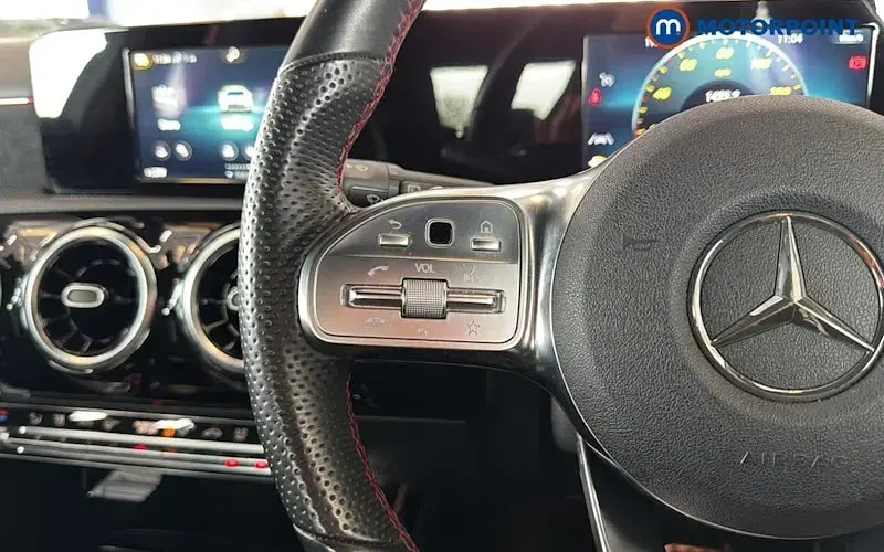 Used Mercedes A220 AMG line 190 HP (139 kW) 2019 White Hatchback