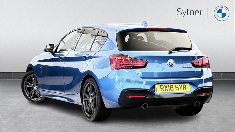 Used BMW M140 M Sport 335 HP (246 kW) 2018 Blue Hatchback