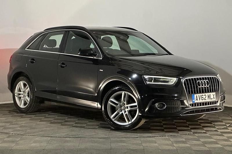 Black Used 2012 Audi Q3 S-Line SUV | £6,295 (A bit pricey) - Image 1/1