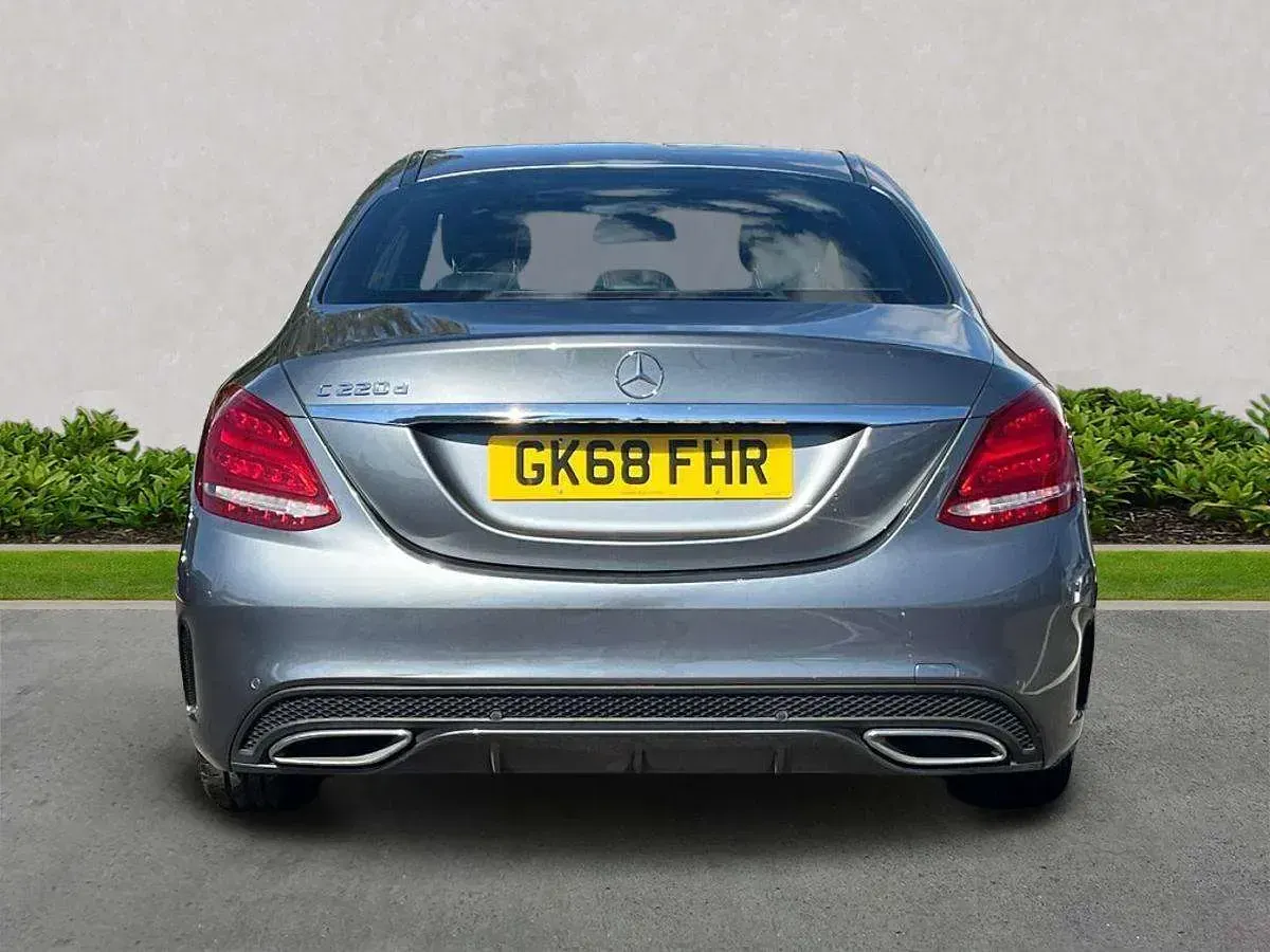 Used Mercedes C220 AMG line 2018 Grey Sedan