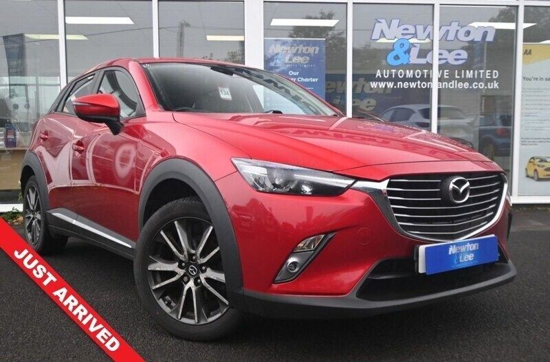 Red Used 2016 Mazda CX-3 Inclusive SUV | £9,700 (Fair price) - Image 1/4